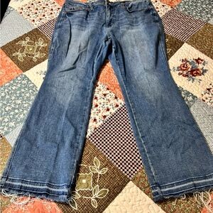 Judy Blue Distressed Flare Jeans